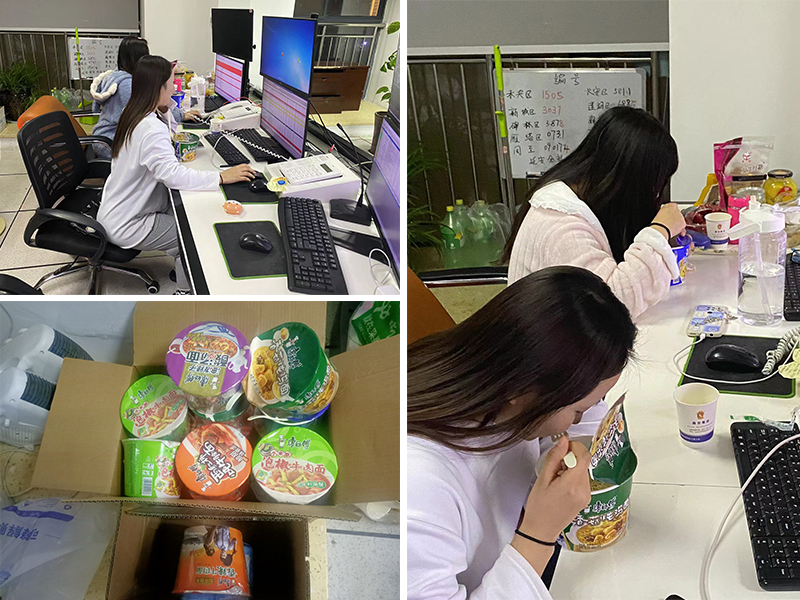 看到陜西鑫安安防24值警中心的小伙伴住在公司的這幾張圖，我淚目了